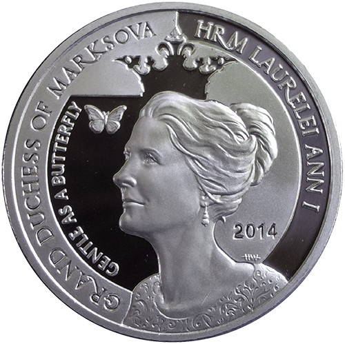 Duchess of Marksova - 1oz Silver 1.5'' - Original Design