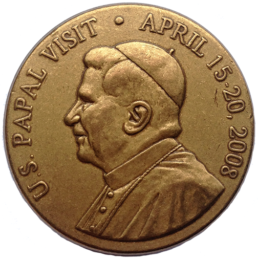 2008 Papal Visit - Brass 2''